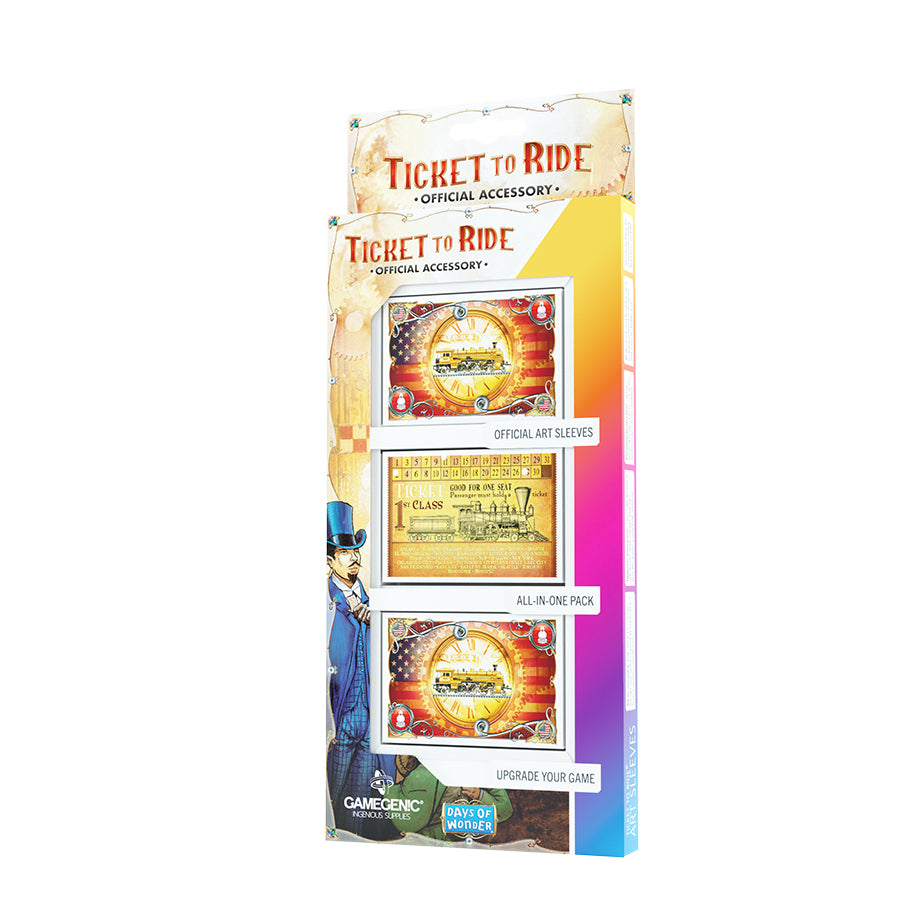 Gamegenic: Ticket to Ride - Art Sleeves [152ct]