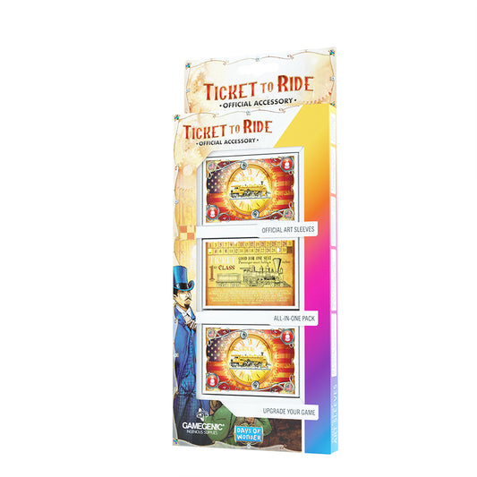 Gamegenic: Ticket to Ride - Art Sleeves [152ct]