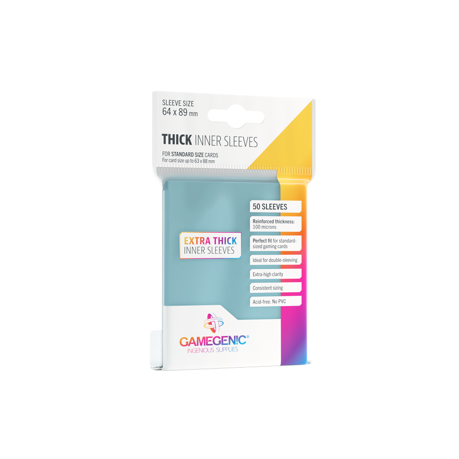 Gamegenic: Thick Inner Sleeves [50ct]