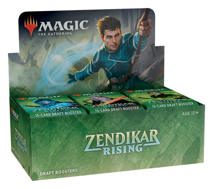 Zendikar Rising Draft Booster Box | Silver Goblin