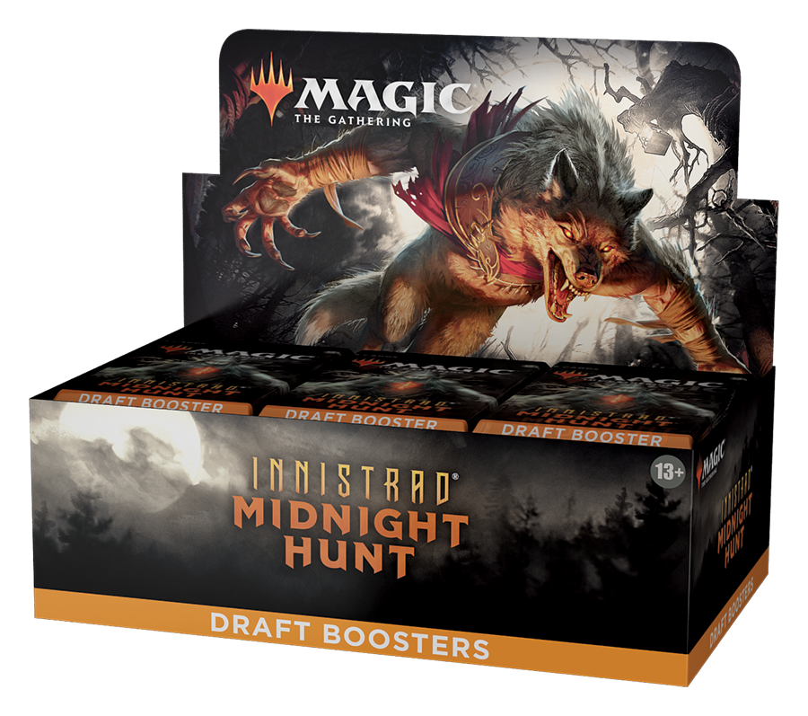 Midnight Hunt Draft Booster Box | Silver Goblin