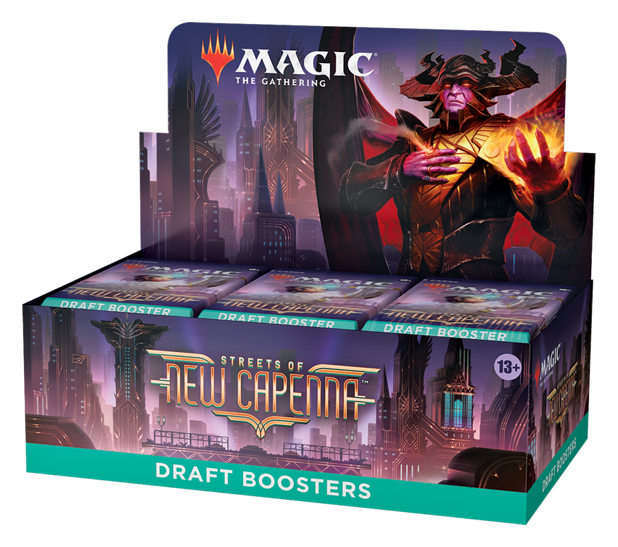Streets of New Capenna Draft Booster Box | Silver Goblin
