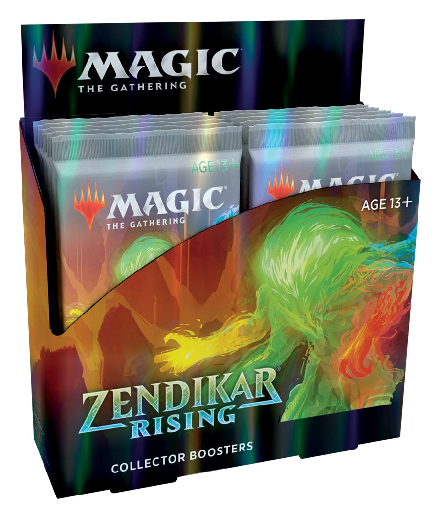 Zendikar Rising Collector Booster Pack Display (12 Packs) | Silver Goblin