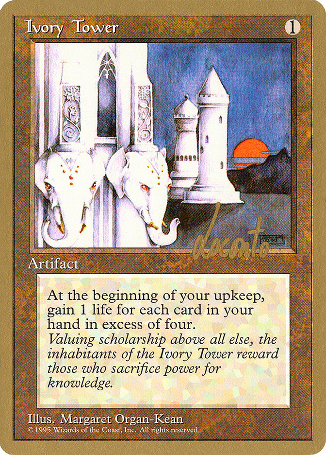 Ivory Tower (Michael Loconto) [Pro Tour Collector Set] | Silver Goblin