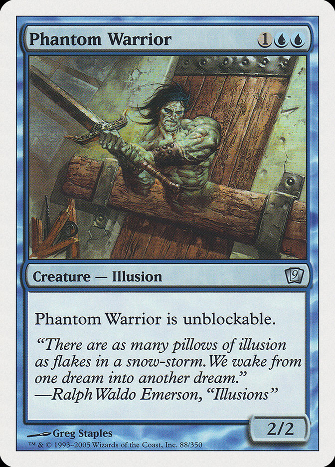 Phantom Warrior [Ninth Edition] | Silver Goblin