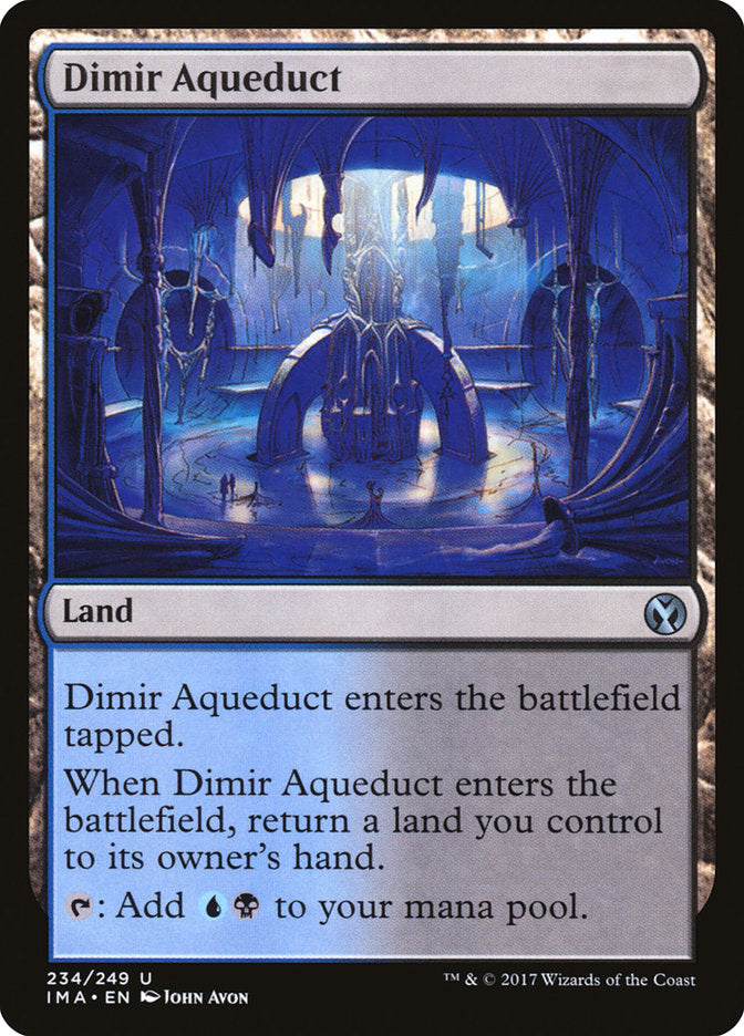 Dimir Aqueduct [Iconic Masters] | Silver Goblin