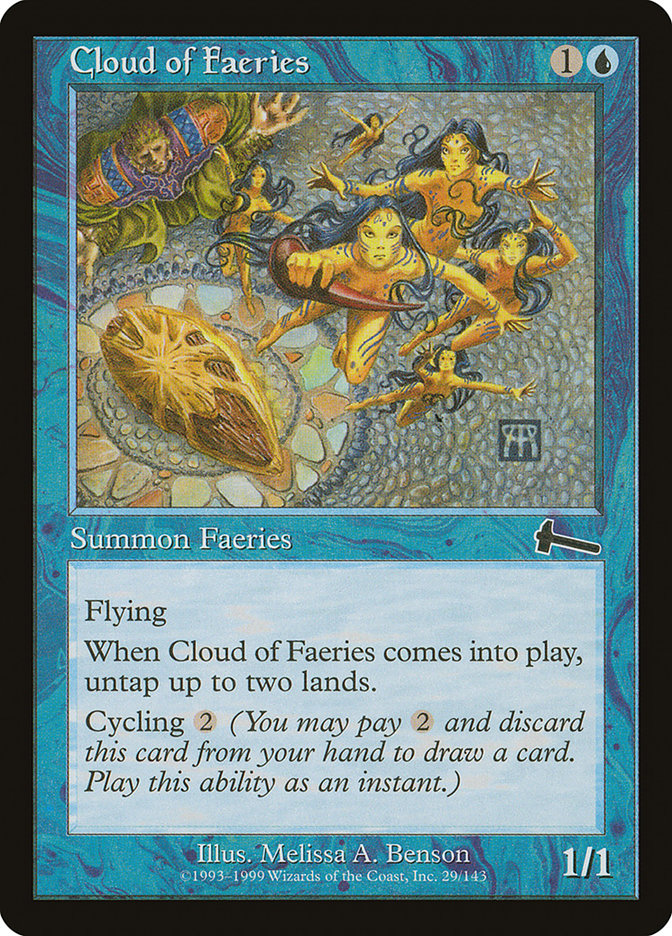 Cloud of Faeries [Urza's Legacy] | Silver Goblin