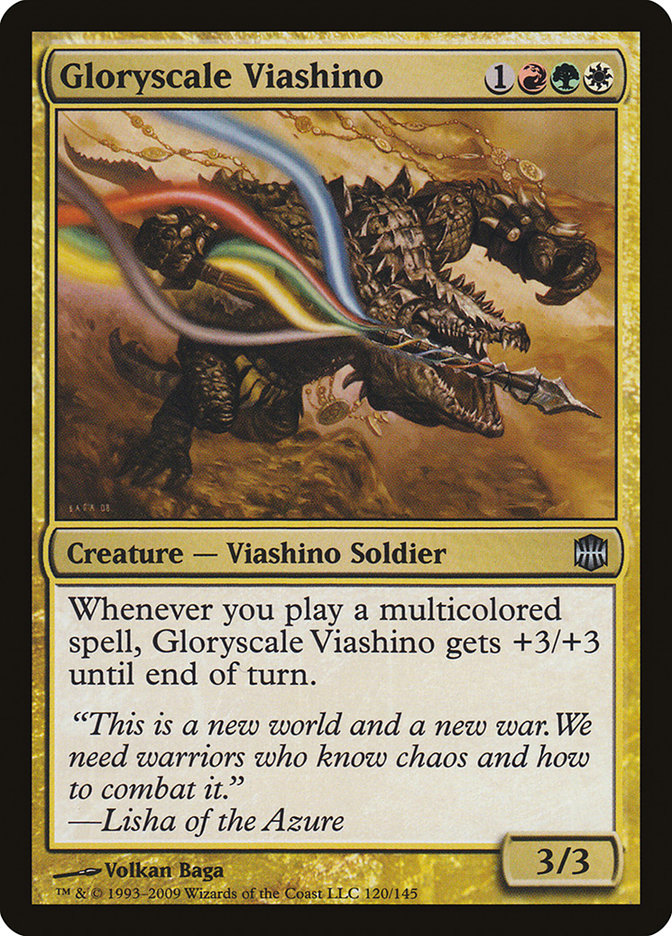 Gloryscale Viashino [Alara Reborn] | Silver Goblin