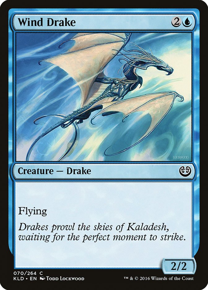 Wind Drake (070) [Kaladesh] | Silver Goblin
