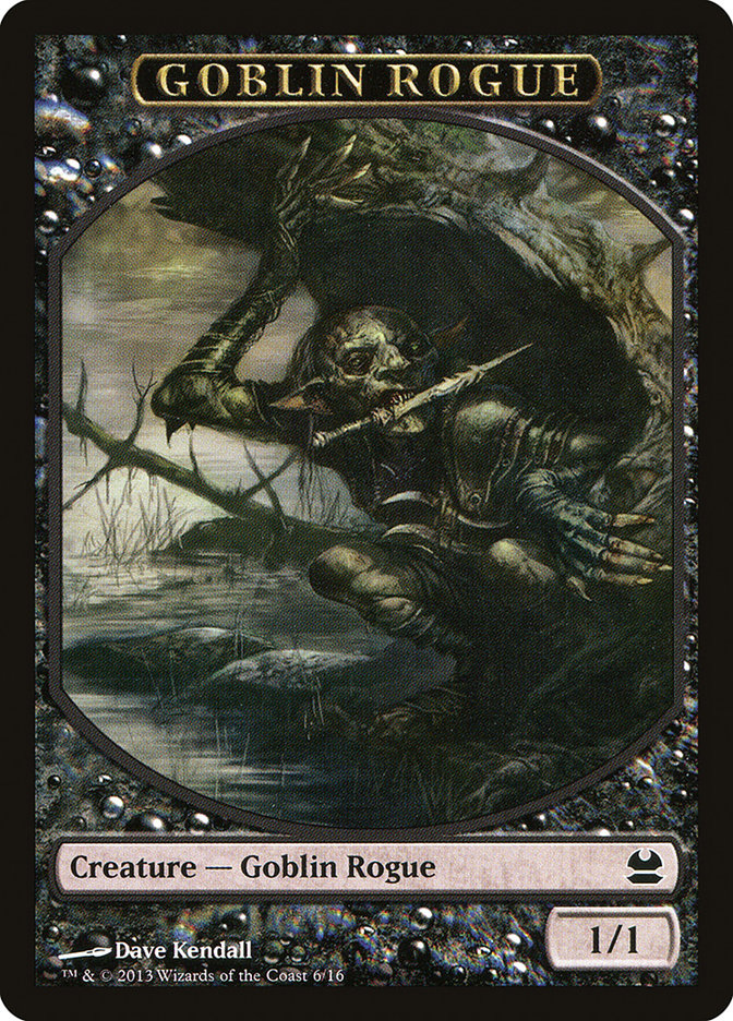 Goblin Rogue Token [Modern Masters Tokens] | Silver Goblin