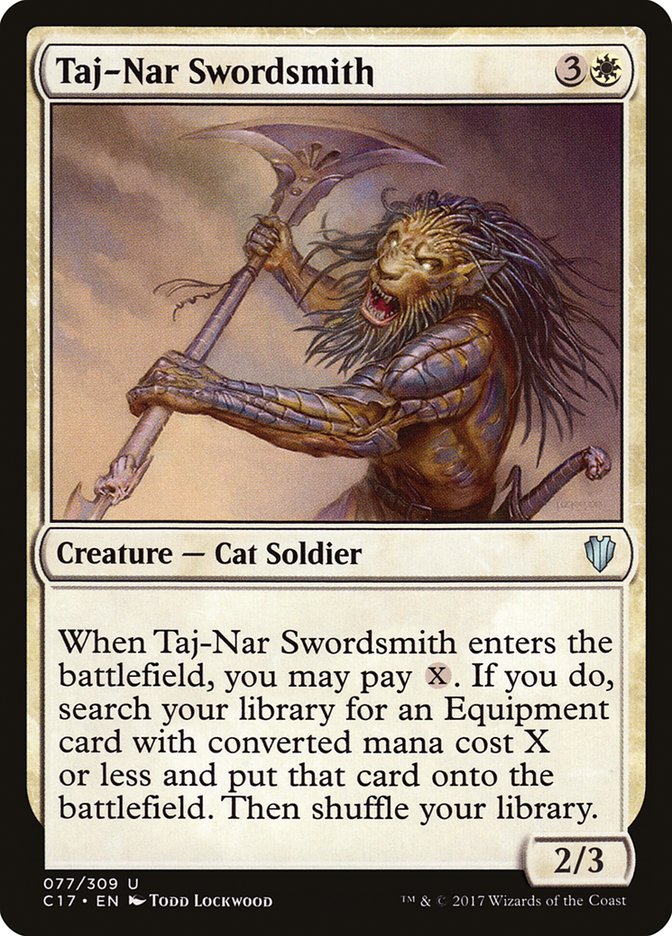 Taj-Nar Swordsmith [Commander 2017] | Silver Goblin