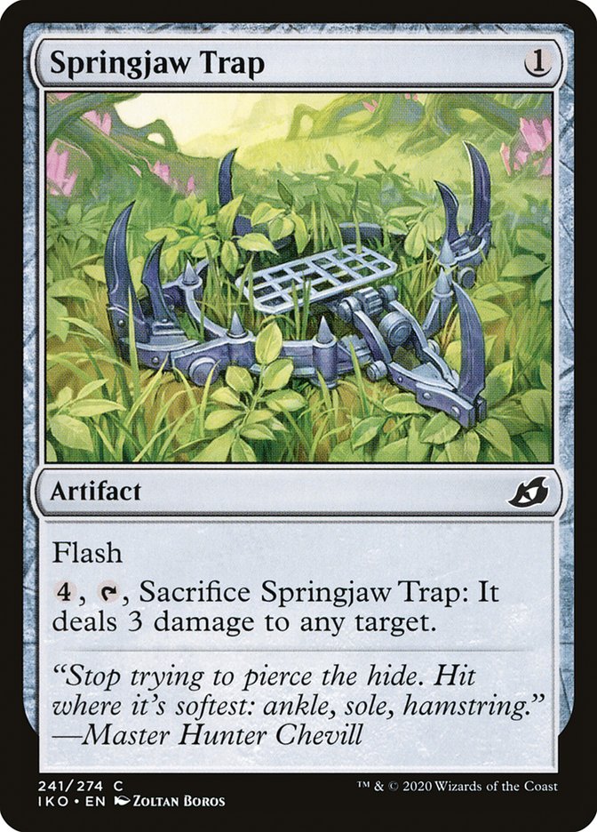 Springjaw Trap [Ikoria: Lair of Behemoths] | Silver Goblin
