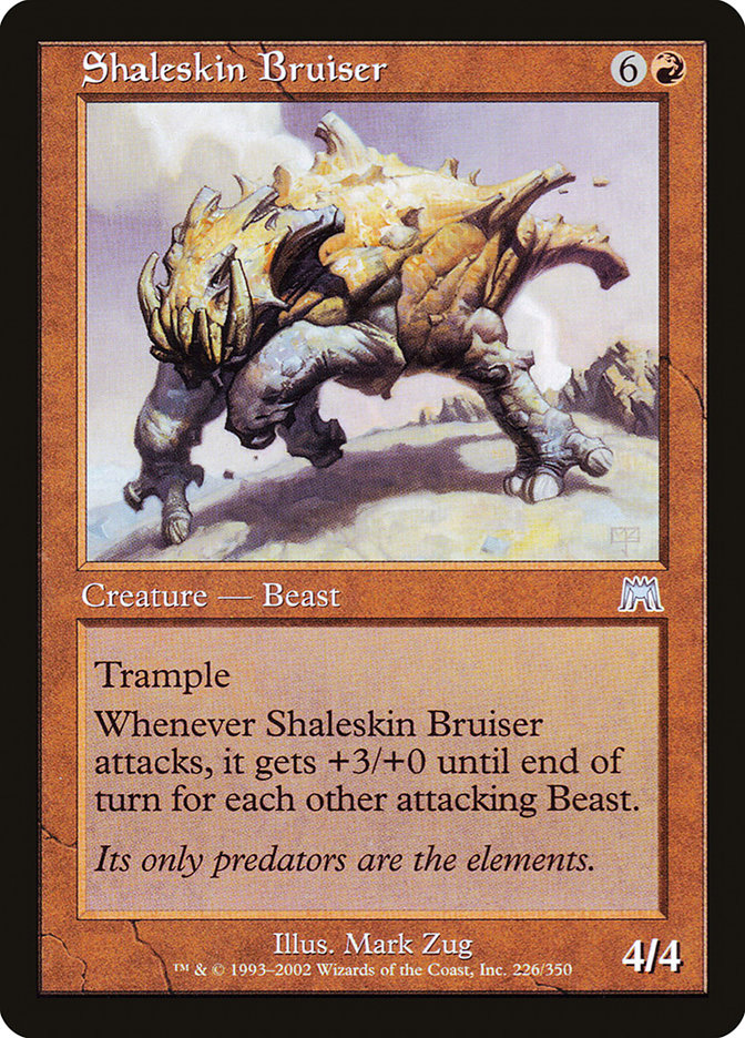 Shaleskin Bruiser [Onslaught] | Silver Goblin