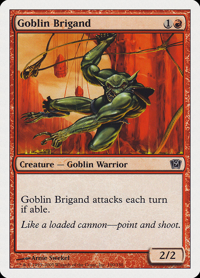 Goblin Brigand [Ninth Edition] | Silver Goblin
