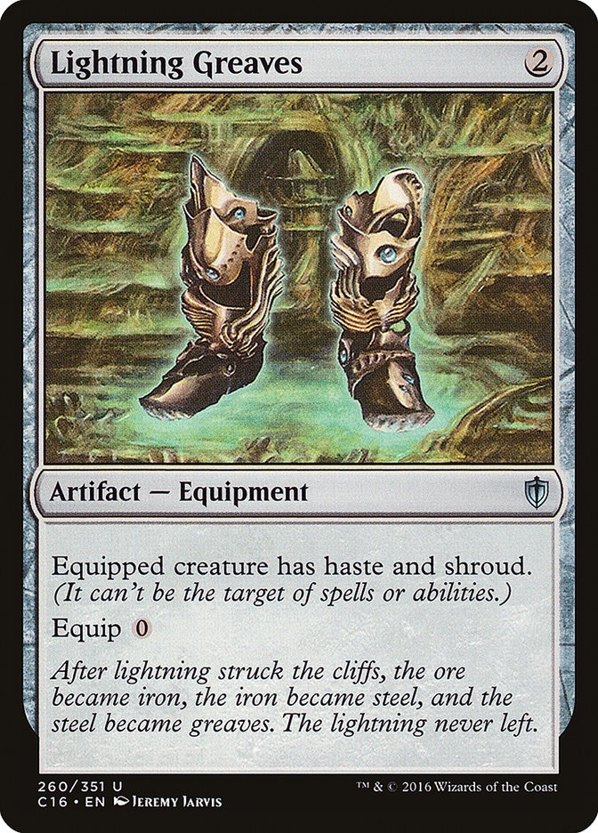 Lightning Greaves [Commander 2016] | Silver Goblin