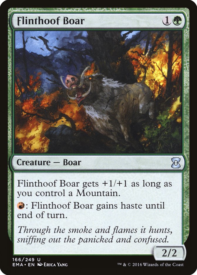 Flinthoof Boar [Eternal Masters] | Silver Goblin