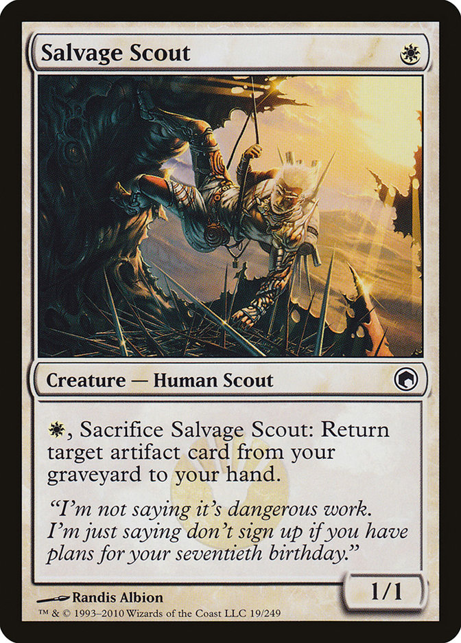 Salvage Scout [Scars of Mirrodin] | Silver Goblin