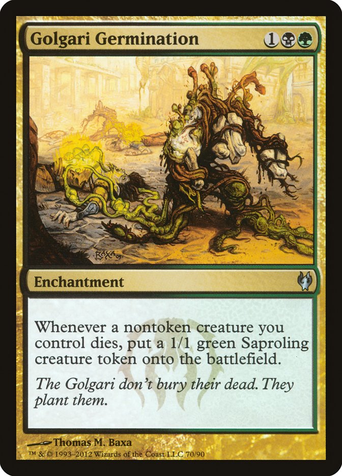 Golgari Germination [Duel Decks: Izzet vs. Golgari] | Silver Goblin