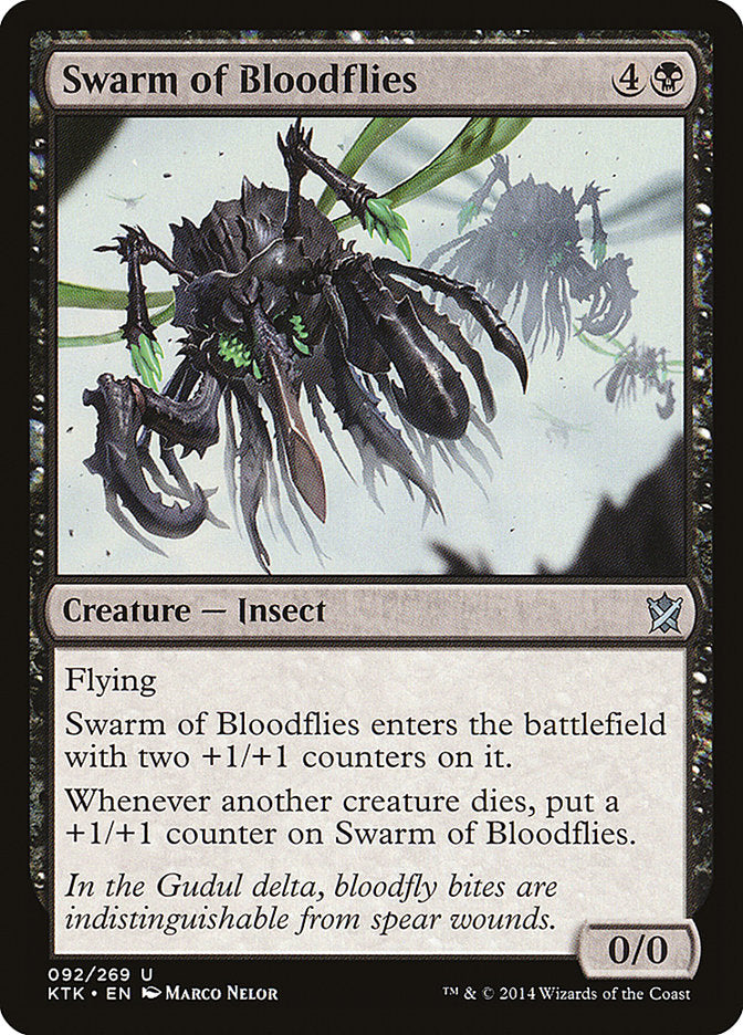 Swarm of Bloodflies [Khans of Tarkir] | Silver Goblin
