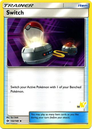 Switch (132/149) (Pikachu Stamp #52) [Battle Academy 2020] | Silver Goblin