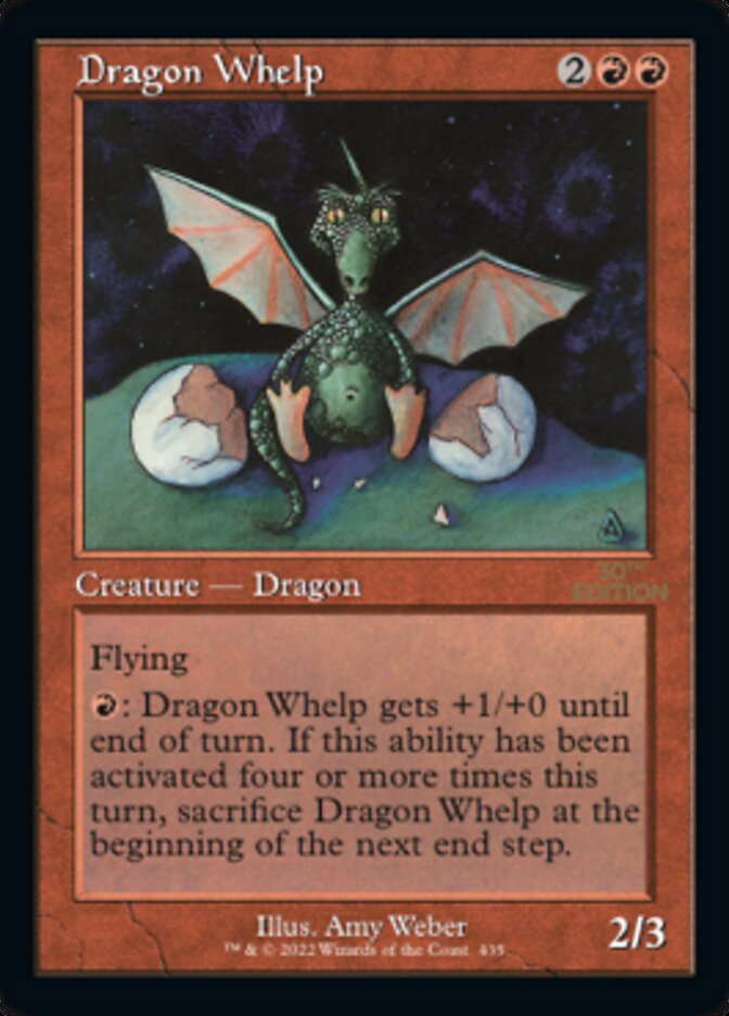 Dragon Whelp (Retro) [30th Anniversary Edition] | Silver Goblin