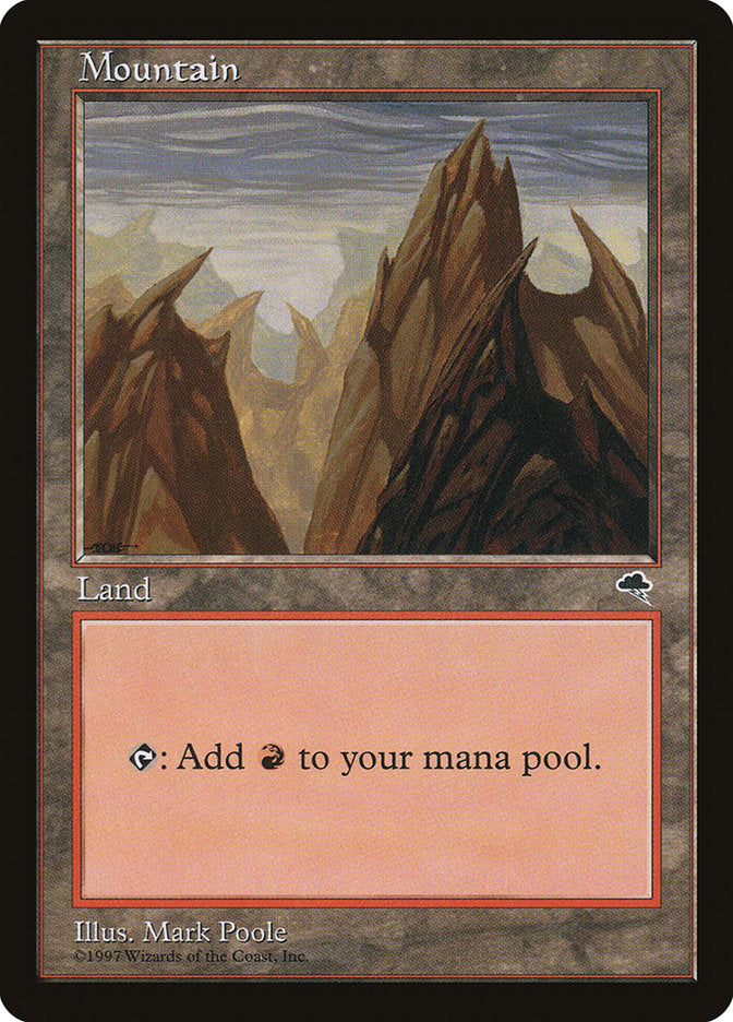 Mountain (No Arch / Peaks Pointing Left and Right) [Tempest] | Silver Goblin