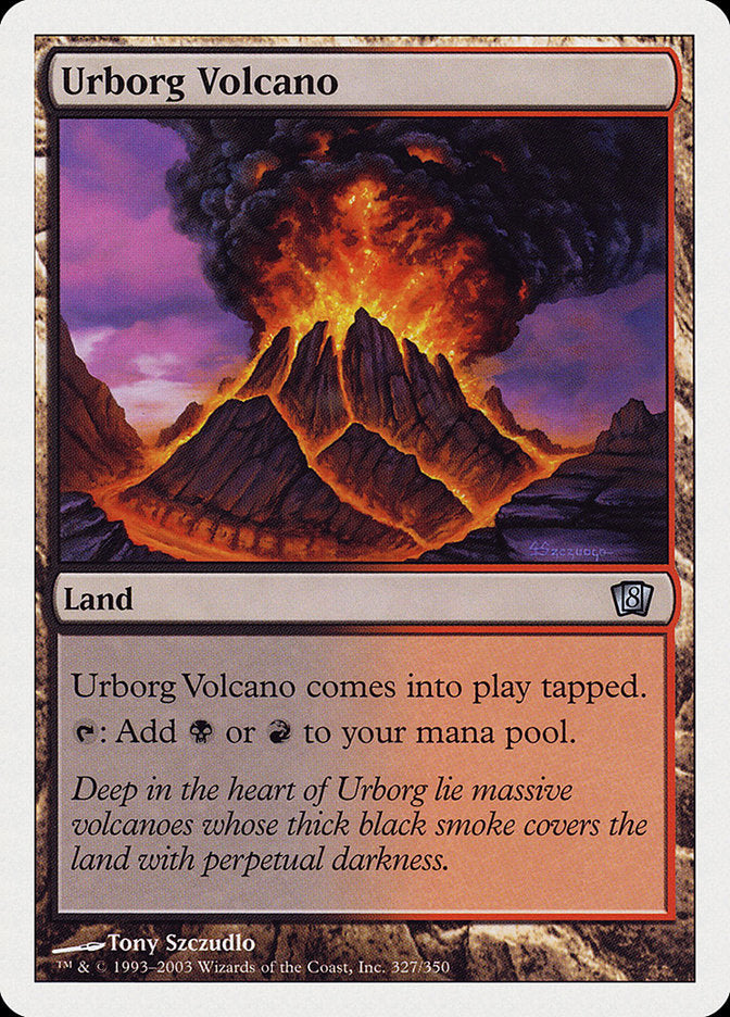 Urborg Volcano [Eighth Edition] | Silver Goblin