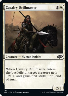 Cavalry Drillmaster [Jumpstart 2022] | Silver Goblin
