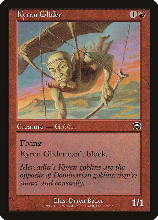 Kyren Glider [Mercadian Masques] | Silver Goblin