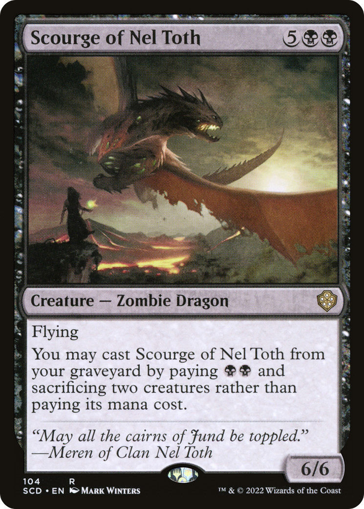 Scourge of Nel Toth [Starter Commander Decks] | Silver Goblin