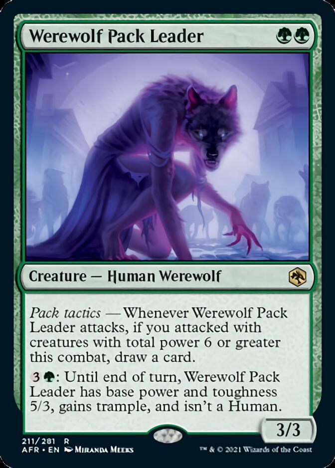 Werewolf Pack Leader [Dungeons & Dragons: Adventures in the Forgotten Realms] | Silver Goblin