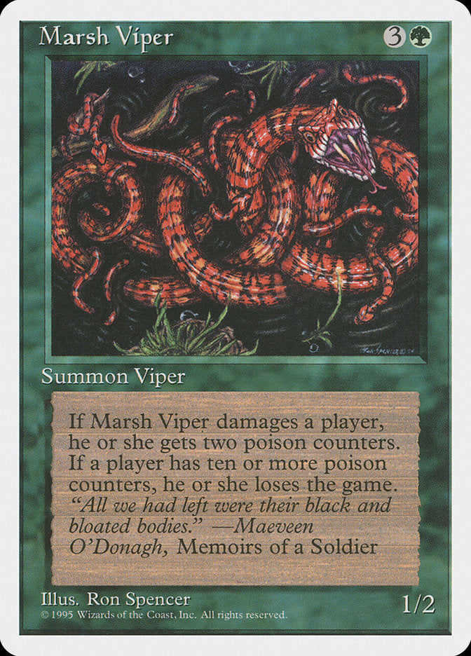 Marsh Viper [Fourth Edition] | Silver Goblin