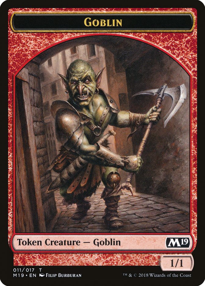 Goblin Token [Core Set 2019 Tokens] | Silver Goblin