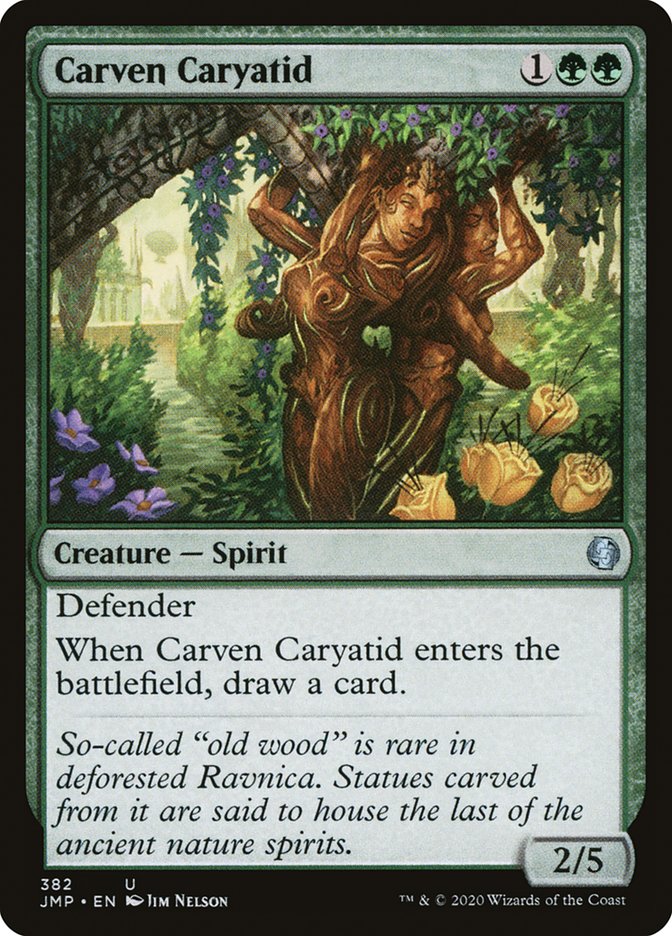 Carven Caryatid [Jumpstart] | Silver Goblin