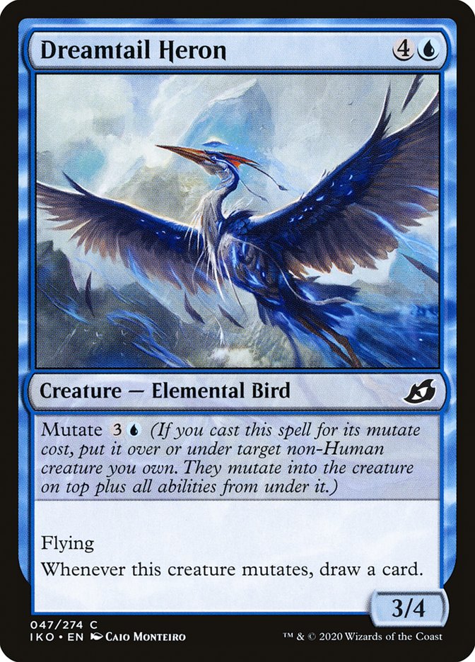 Dreamtail Heron [Ikoria: Lair of Behemoths] | Silver Goblin