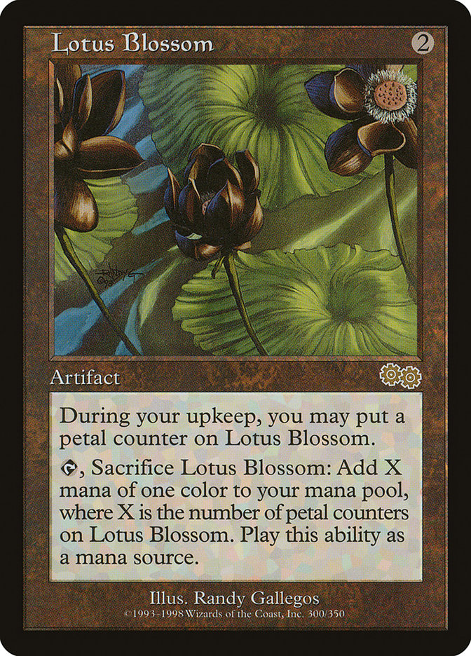 Lotus Blossom [Urza's Saga] | Silver Goblin