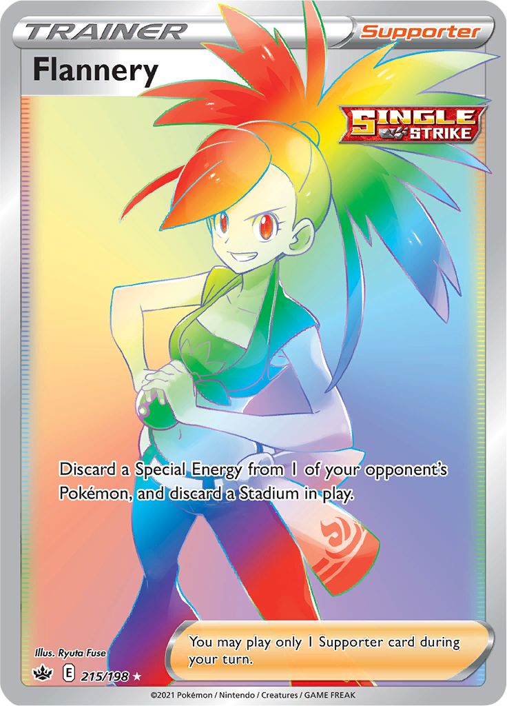 Flannery (215/198) [Sword & Shield: Chilling Reign] | Silver Goblin