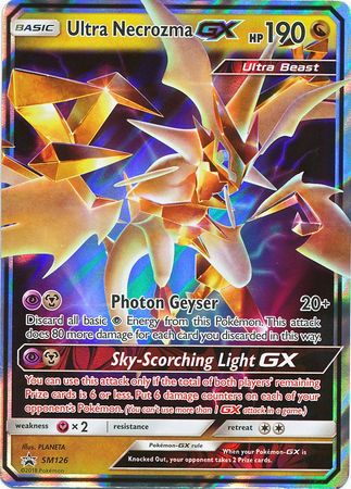 Ultra Necrozma GX (SM126) (Jumbo Card) [Sun & Moon: Black Star Promos] | Silver Goblin
