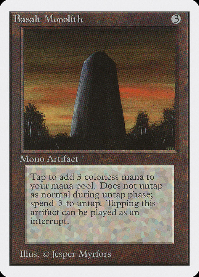 Basalt Monolith [Unlimited Edition] | Silver Goblin