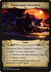 Conqueror's Galleon // Conqueror's Foothold [Ixalan] | Silver Goblin