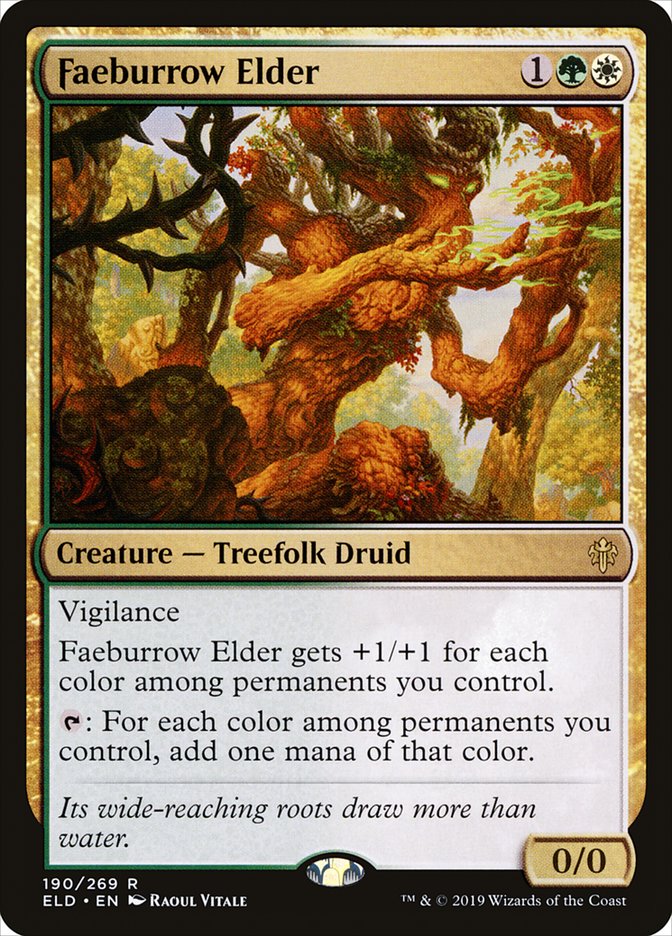 Faeburrow Elder [Throne of Eldraine] | Silver Goblin
