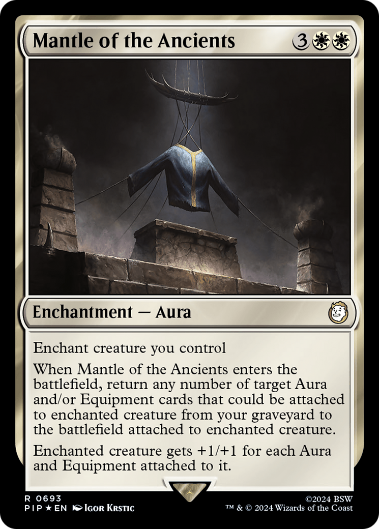 Mantle of the Ancients (Surge Foil) [Fallout] | Silver Goblin