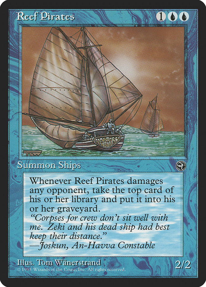 Reef Pirates (Joskun Flavor Text) [Homelands] | Silver Goblin