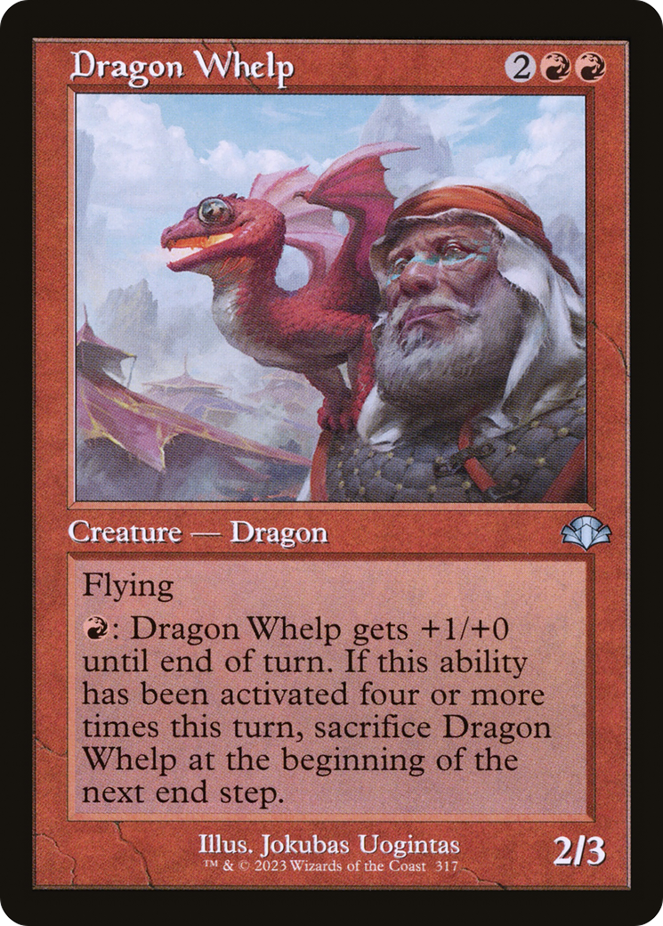 Dragon Whelp (Retro) [Dominaria Remastered] | Silver Goblin