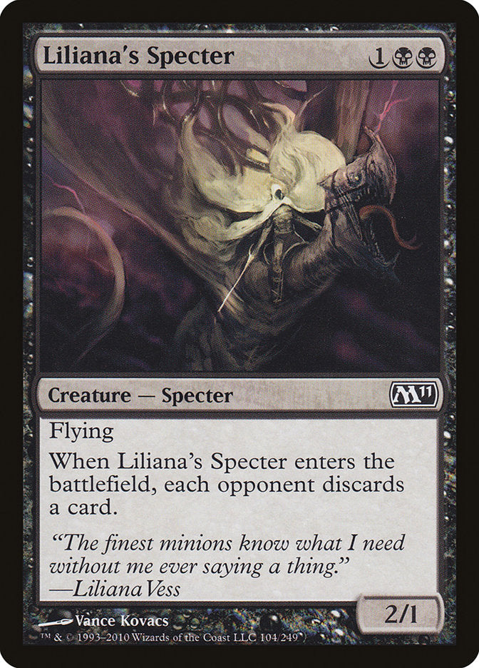 Liliana's Specter [Magic 2011] | Silver Goblin