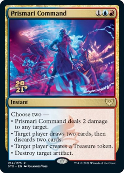 Prismari Command [Strixhaven: School of Mages Prerelease Promos] | Silver Goblin