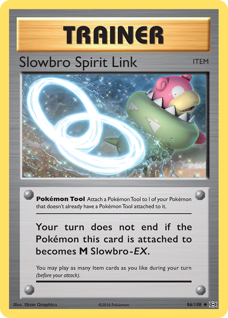 Slowbro Spirit Link (86/108) [XY: Evolutions] | Silver Goblin