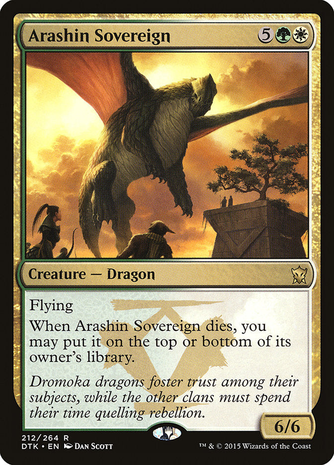 Arashin Sovereign [Dragons of Tarkir] | Silver Goblin