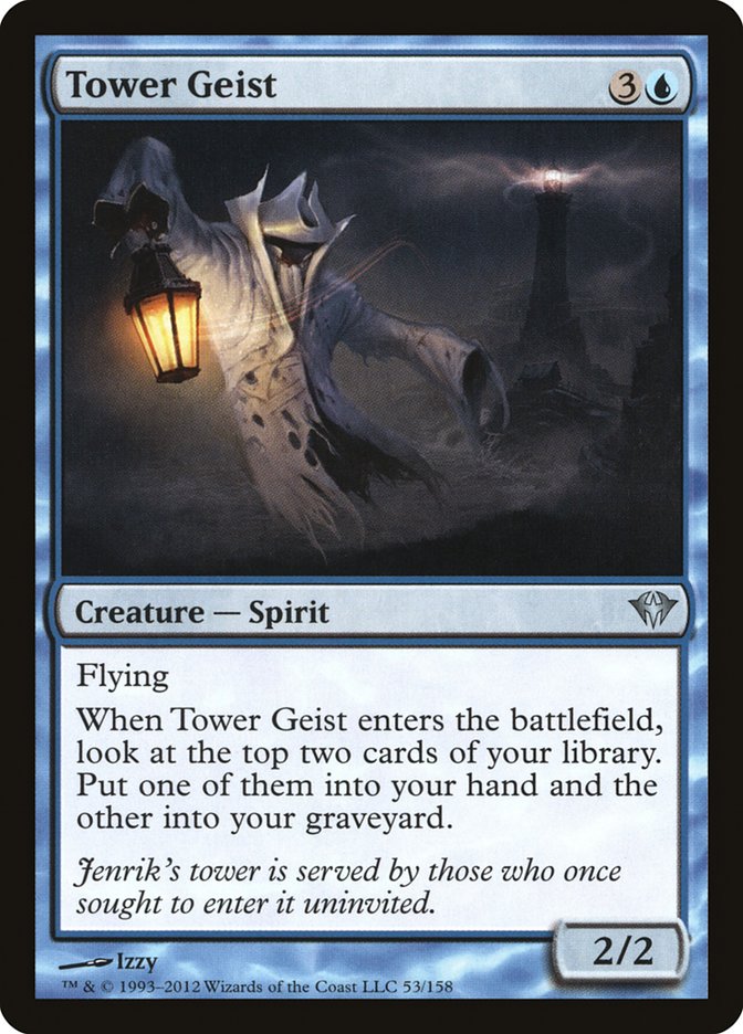 Tower Geist [Dark Ascension] | Silver Goblin