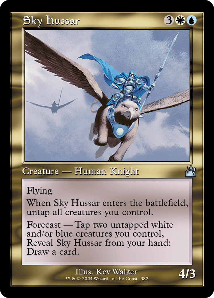 Sky Hussar (Retro Frame) [Ravnica Remastered] | Silver Goblin